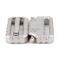 Quick Release Belt Buckle Metal 25mm 38mm Tactical Web Belt Outdoor Hunting Gear