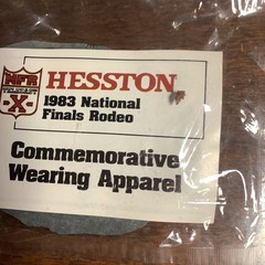 NEW VTG Hesston National Finals Rodeo NFR Belt Buckle – 25th Anniversary 1959-83