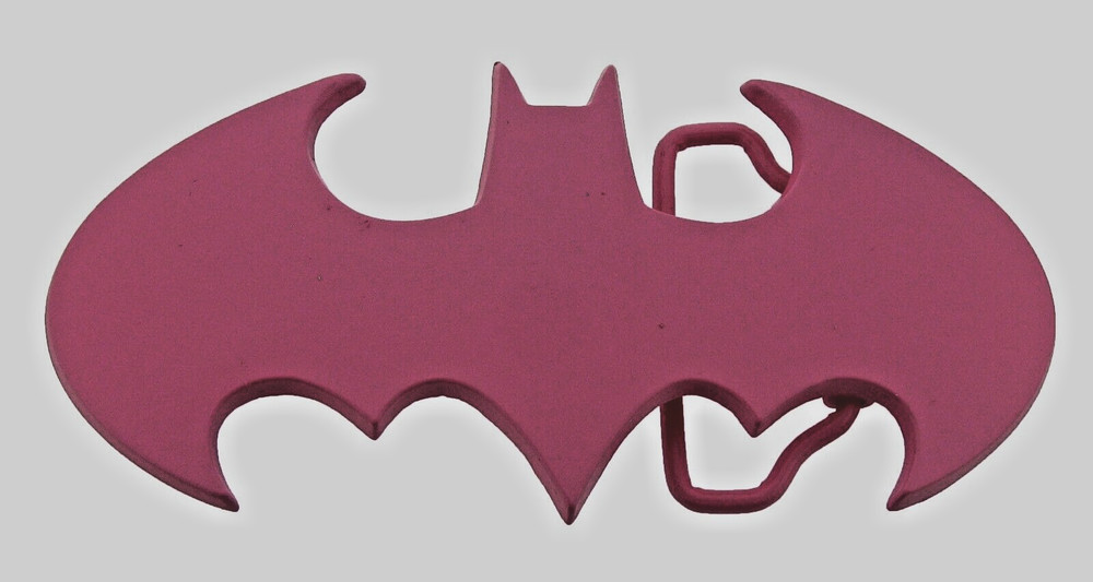Batman Belt Buckles DC Comics Costume Original Cosplay Men Halloween Pink Metal
