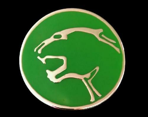 Jaguar Green Wild Cat Cats Panther Animal Jungle Belt Buckle