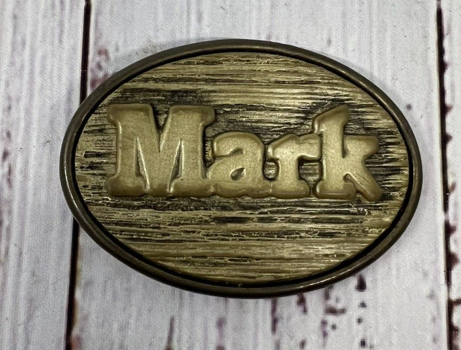 Oden Belt Buckle « Mark » Made in USA Brass Tone Small