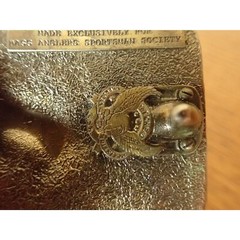 Bass Anglers Sportsman Society Great American 1988 Belt Buckle Co Fishing