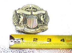 200th Anniversary of the Constitution Belt Buckle -Great American Buckle Co