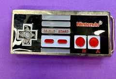 Official Classic Nintendo NES System Video Game Controller Figural Belt Buckle