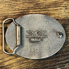 Rate VTG Lewis Buckle Co Illinois I Dig Coal Belt Buckle Made in USA Metal B20