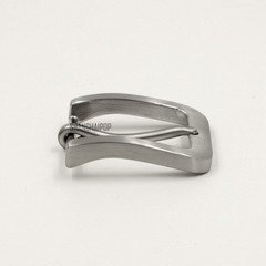UK Men Stainless Steel Pin Buckle for Leather Belt Replacement Snap on 40mm New
