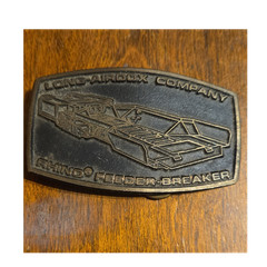 DynaBuckle Solid Brass Long-Airdox Rhino Feeder-Breaker Western Belt Buckle