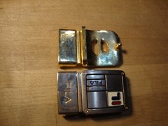 Dunhill & FILA Logo Men&rsquo;s Belt Buckles Vintage lot of 2