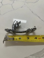 Unisex Salvatore Ferragamo Alloy Belt Buckle Silver For 3.5cm Leather Strap
