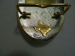 1994 68th Annual Illinois State Skeet Championships Belt Buckle Creative Casting