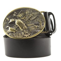 Duck hunting belt buckle, Trophy duck season hunter gift