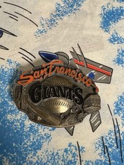 Vintage San Francisco Giants Belt Buckle Siskiyou 1988 Limited Edition No. 4466