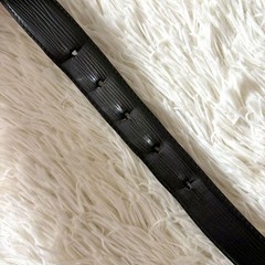 Louis Vuitton Pre-Owned Belt Black Gold Epi