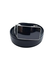 yushengtong Men&rsquo;s Ratchet Mirror Automatic Belt buckle without belt, Silver-1