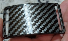 GRIP6 BELT BUCKLE – DARK MATTER CARBON FIBER – 1.5 INCH WIDE – WOMEN and MEN #11