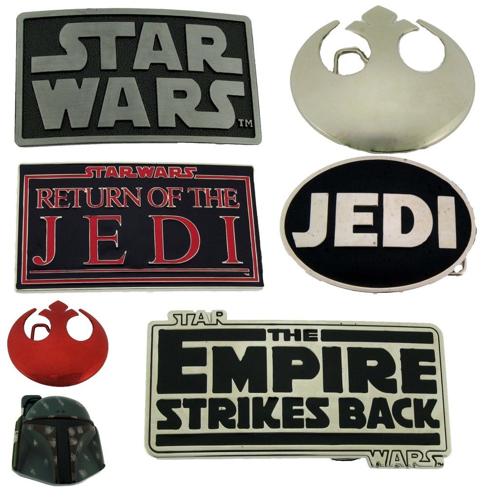 Star Wars Belt Buckles BOB FETT Cosplay Halloween Men Costume Rebel c3po Trooper