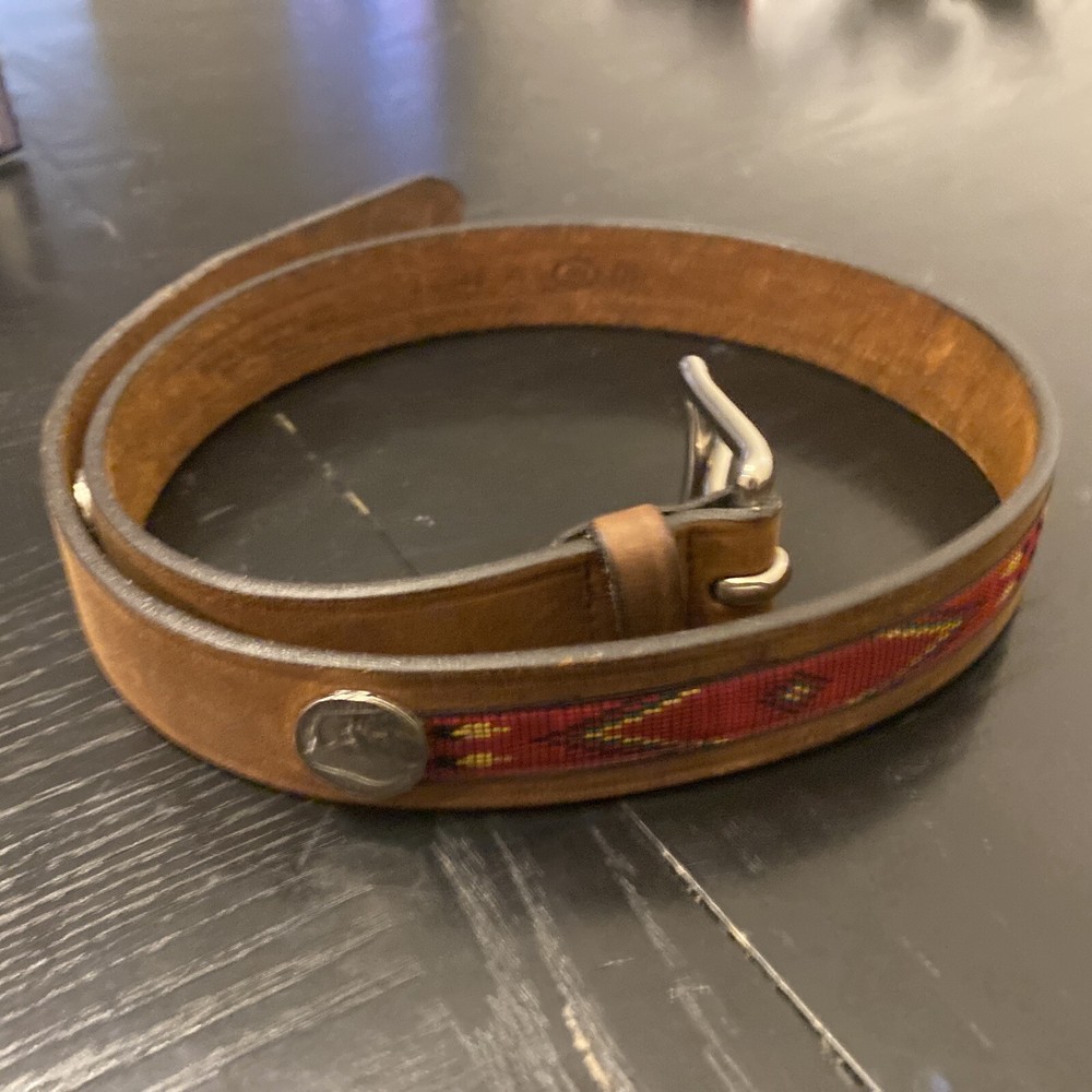 Trafalgar native buffalo nickle belt Size 30