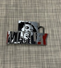 Bob Marley Belt Buckle Reggae Music 4” Width Y2K
