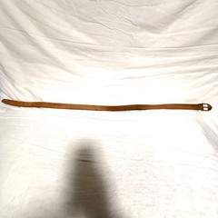 Louis Vuitton Pre-Owned Men&rsquo;S Leather Belt Gold Black