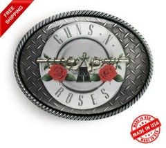 Guns n Roses Belt Buckle – Rock n Roll High Quality Handmade Buckle – 692