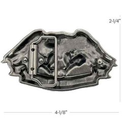 Born to Ride Eagle Pistons Belt Buckle Biker Rider Buckle