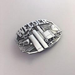 Vintage Welder Trades Tradesman Belt Buckle Gurtelschnalle also Stock in US