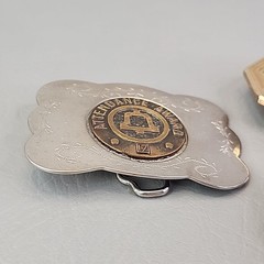Illinois Bell Belt Buckle Lot of 3 Service Awards Attendance Safe Driver Tony