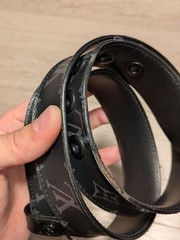 Louis Vuitton Pre-Owned Monogram Eclipse Suntulle Belt