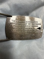 Vintage American Revolution Bicentennial 1776 – 1976 Belt Buckle