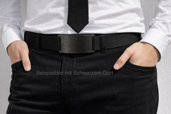 Crios Branding Belt Aluminium Buckle Black