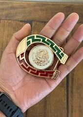 Mexican Mexican Flag Charro Cowboy Belt Buckle Hebilla Vaquera Made In Mexico