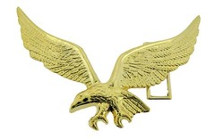 Men Women Eagle Belt Buckle Western Cowgirl Cowboy Rodeo Texas Style Gold Silver