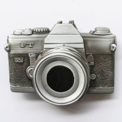 3D Camera Photography Belt Buckle