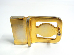 Vintage Cartier 2C & Yves Saint Laurent YSL Men&rsquo;s Unisex Clothing Belt Buckle 2p