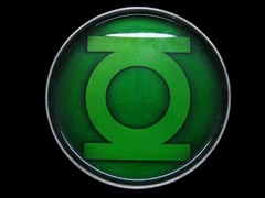 TF15104 REALLY COOL **GREEN LANTER** DC COMICS SUPERHERO BELT BUCKLE