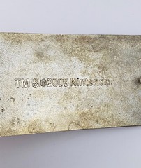 2009 Nintendo NES Controller Shaped Enamel Belt Buckle VG condition