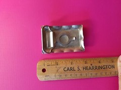 Vintage Locomotive Train Engine Railroad Belt Buckle