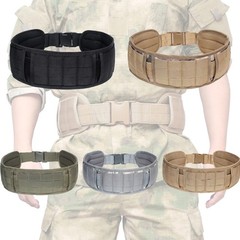 Military Waist Belt Molle Multi-Purpose Quick Release Padded Hunting Patrol Belt