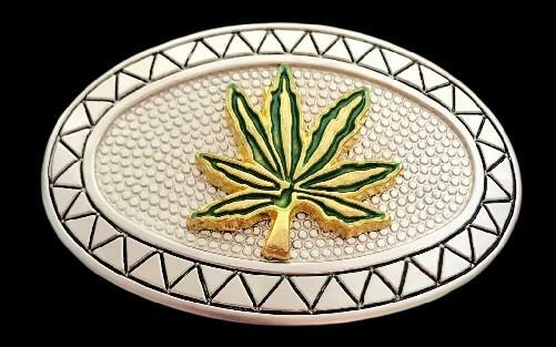 Marijuana Leaf Legalize Pot Plants Seeds Movement Belt Buckle Buckles