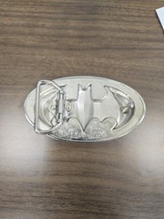 Batman Batgirl 3D CPGA Belt Buckle Pink DC Comics Officially Licensed