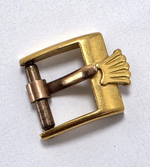 Original Rolex WOMEN&rsquo;S 10mm buckle with GOLD PLATING. 50s
