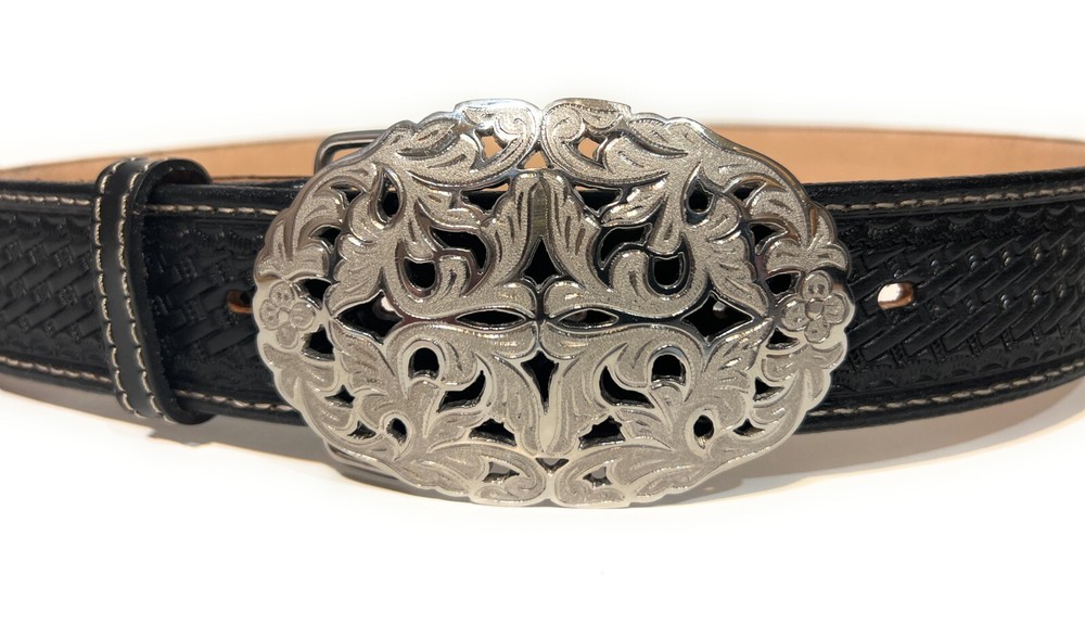 OVAL WESTERN BELT BUCKLE COWBOY RODEO BUCKLE, HEBILLA VAQUERA