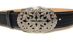 OVAL WESTERN BELT BUCKLE COWBOY RODEO BUCKLE, HEBILLA VAQUERA