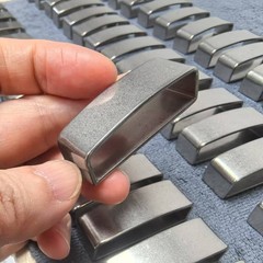 Titanium Belt Loop Belt Buckle Belt Fastener Brushed Titanium Belt Accessories