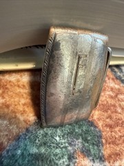 VINTAGE HICKOK PLATE BUCKLE Bronze