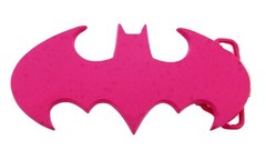Batman belt buckle Halloween Costume BAT GIRL PINK DIE CUT ORIGINAL Comics GIRLY