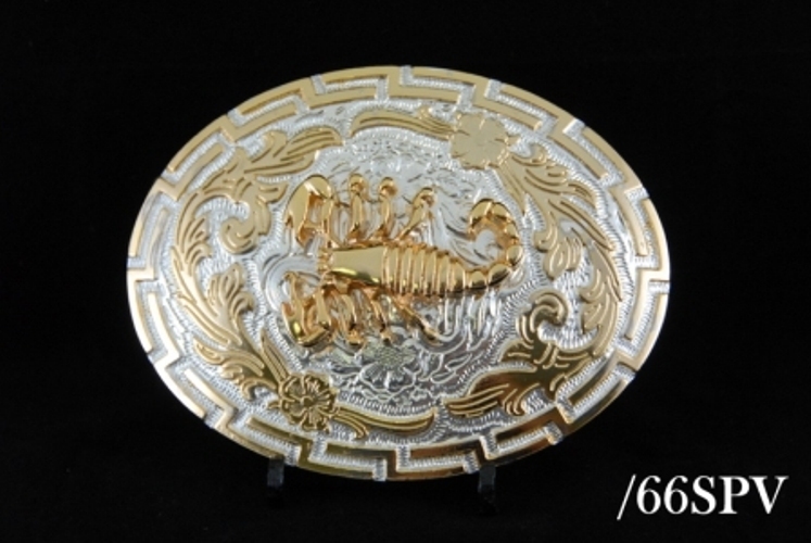 Western Cowboy Scorpion Gold & Silver Color 66SPV