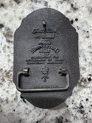 belt buckle Reaper Bell&rsquo;s Reaping Machine 1926 solid brass 3.75&Prime; long 1st #98