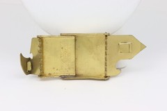 Collectible Timepiece « The Canon Buckle » Brass Belt Buckle Pat Pend California