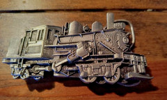 Locomotive Train Belt Buckle Engine Railroad RR American Buckle Limit Ed. /500
